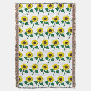 Sunflower Throw Blanket