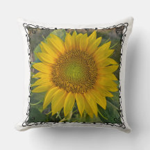 Sunflower Throw Pillow