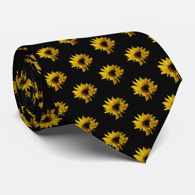 Sunflower  tie (Rolled)