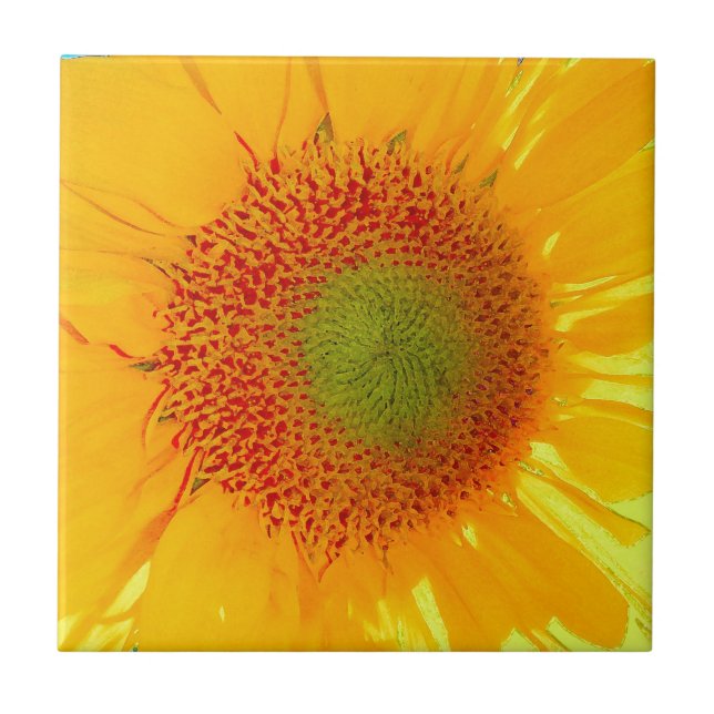Sunflower Tile (Front)
