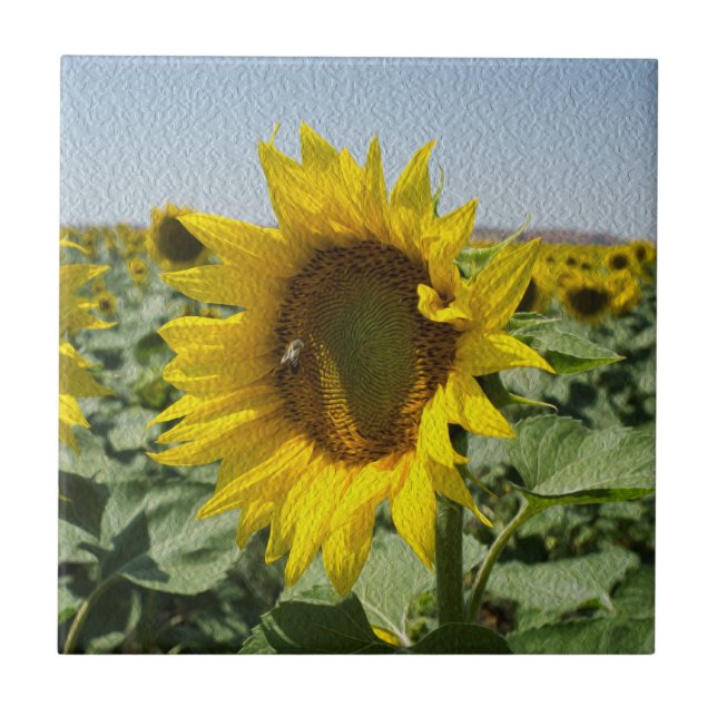 Sunflower Tile (Front)