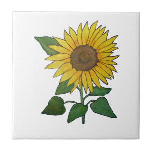 Sunflower tile