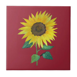 Sunflower tile