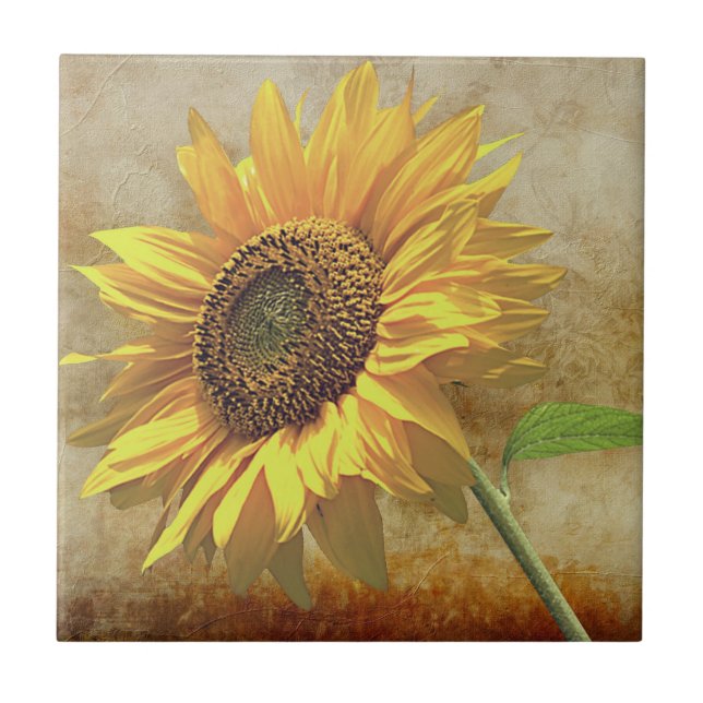 Sunflower Tile (Front)