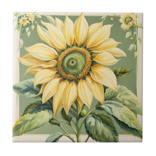 Sunflower  tile (Front)