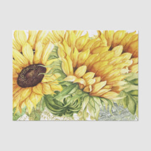 Sunflower Tissue for Gift Wrapping Tissue Paper