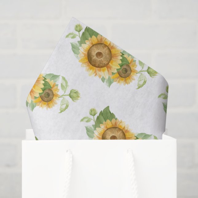Sunflower Tissue Paper (Gift Bag)
