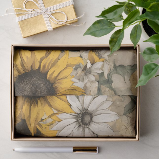 Sunflower Tissue Paper (Gift)