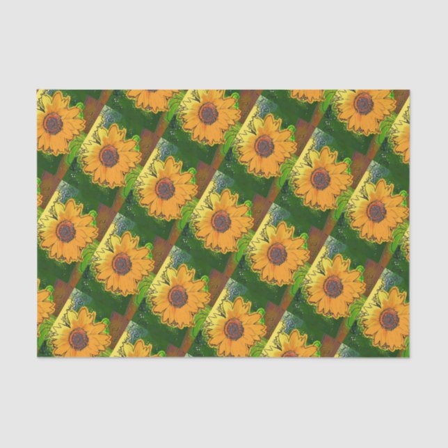SUNFLOWER TISSUE PAPER (Front)