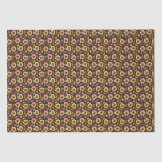 Sunflower Tissue Paper (Front)