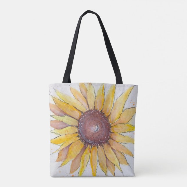 Sunflower Tote Bag  (Back)