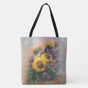 Sunflower tote bag