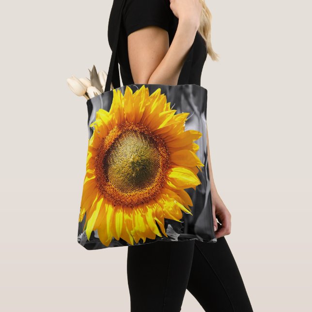 Sunflower Tote Bag (Close Up)