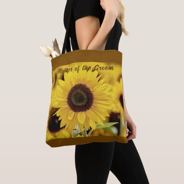  Sunflower Tote Bag (Close Up)