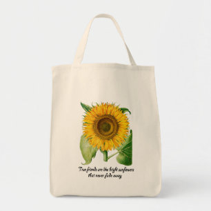 Sunflower Tote Shopping Bag Friend Flower Gift