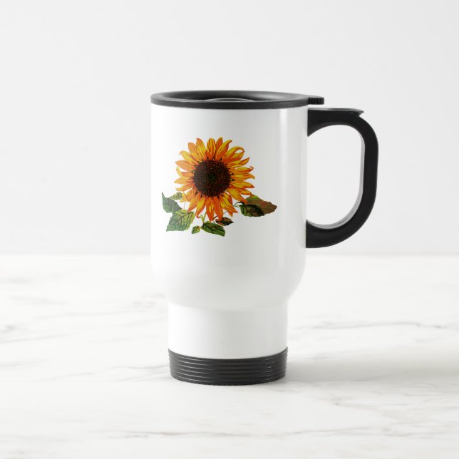 Sunflower Travel Mug (Right)
