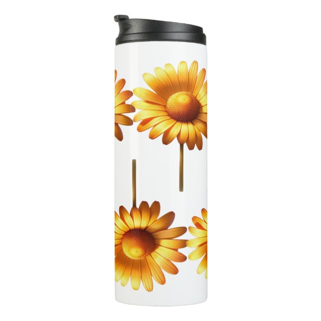 Sunflower Travel Mug (Rotated Right)