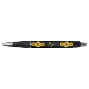 Sunflower trio - add name pen