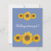 Sunflower trio - name day