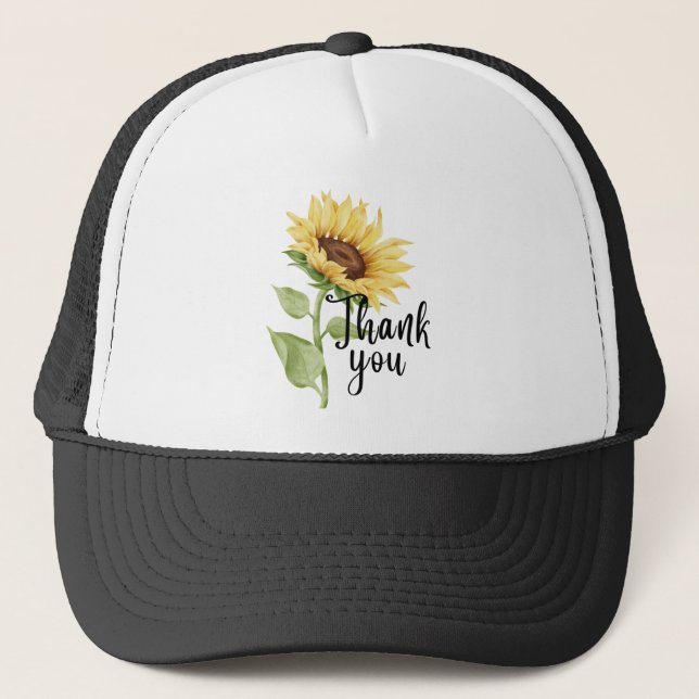 Sunflower Trucker Hat (Front)
