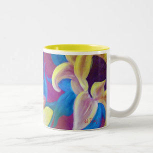 sunflower Two-Tone coffee mug