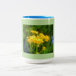 Sunflower Two-Tone Coffee Mug