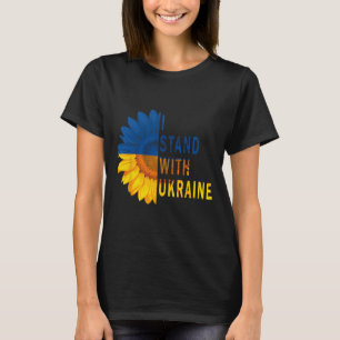 Sunflower Ukraine Flag Shirts I Stand With Ukraine