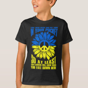 Sunflower Ukraine Peace T-Shirt