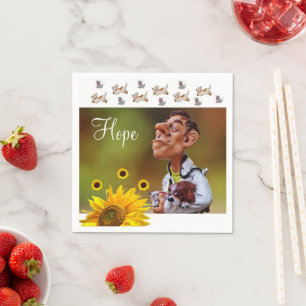 Sunflower Veterarian Paper Napkins