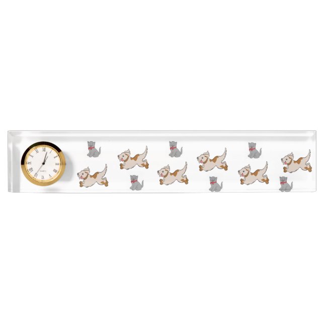 Sunflower Veterianan Desk Nameplate (Front)