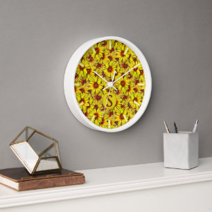 Sunflower Wall Clock