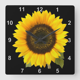 Sunflower Wall Clock