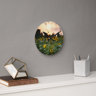 Sunflower Wall Clock