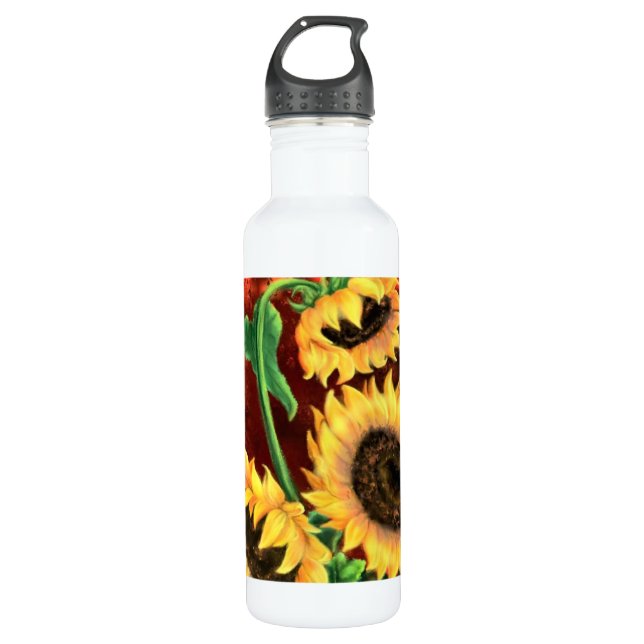 Sunflower Water Bottle (Front)