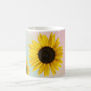 Sunflower Watercolor Coffee Mug