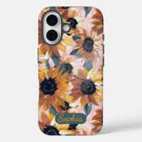 Sunflower Watercolor Design