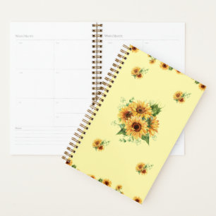 Sunflower Watercolor – Floral Graphic Planner