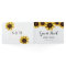 Sunflower Wedding Floral White Yellow