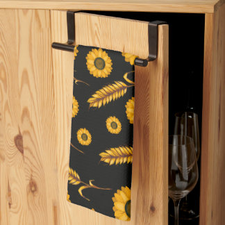 Sunflower Wheat Kitchen Towel