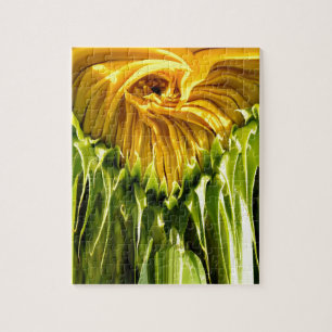 Sunflower Whirl Jigsaw Puzzle