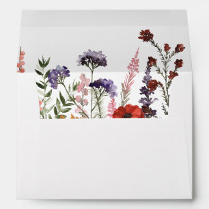 Sunflower & Wildflowers Floral 2 Envelope