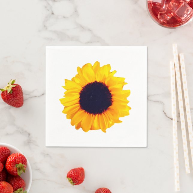 Sunflower Wonder 4Laurel Napkin (Insitu)