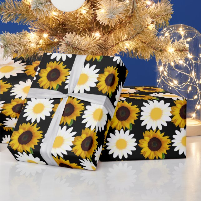 Sunflower Wrapping Paper (Holidays)