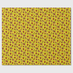 Sunflower Wrapping Paper