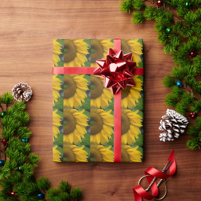 Sunflower Wrapping Paper (Holiday Gift)