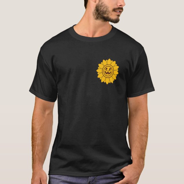 Sunflower yellow Halloween cute Costume T-Shirt (Front)