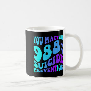 Sunflower You 988 Suicide Prevention Awaren  Coffee Mug
