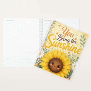 Sunflower : You Bring the Sunshine Planner