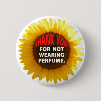 SunflowerNoPerfume 6 Cm Round Badge