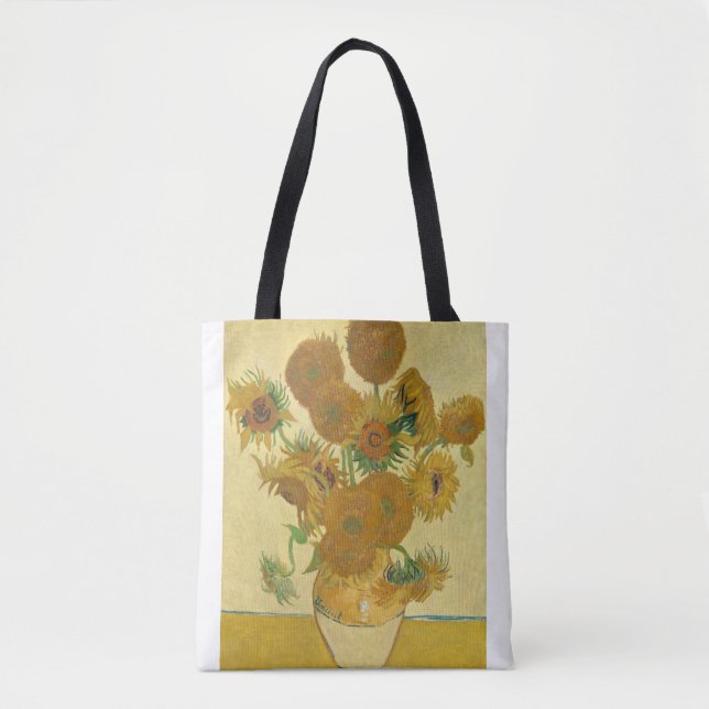 Sunflowers 1888 by Vincent van Gogh Tote Bag (Front)